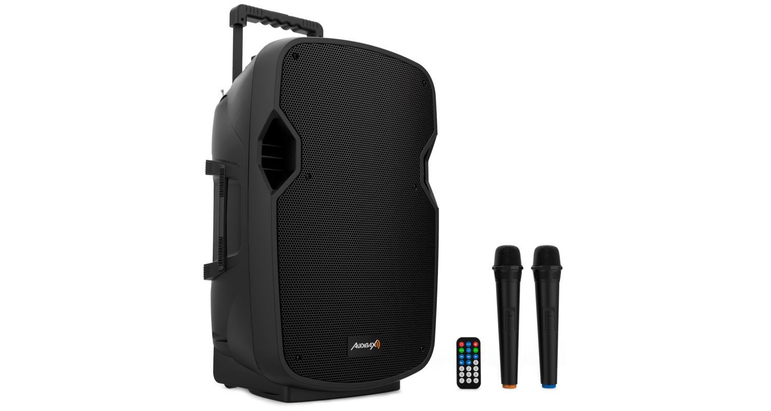 Stoptime Music Distribution -Products- Audibax Denver 12 Black Portable