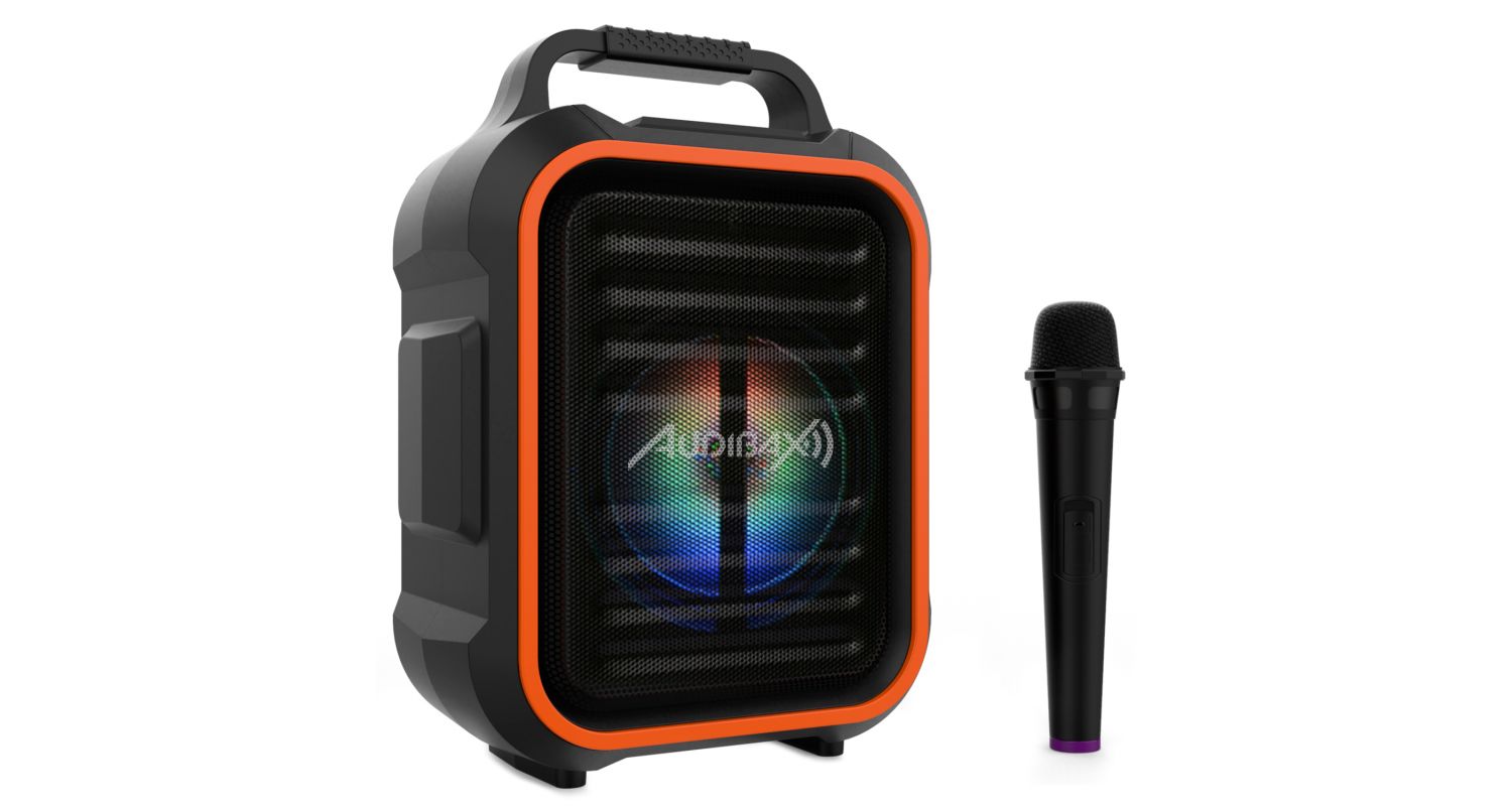 Stoptime Music Distribution -Products- Audibax Denver 6 Black Portable