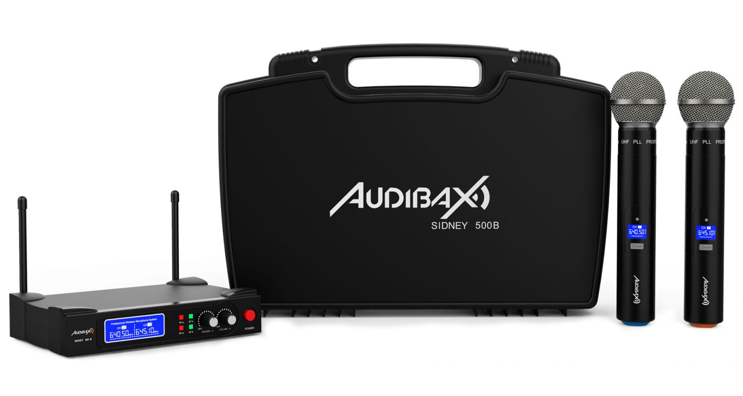 Stoptime Music Distribution -Products- Audibax Sidney 500 B Black